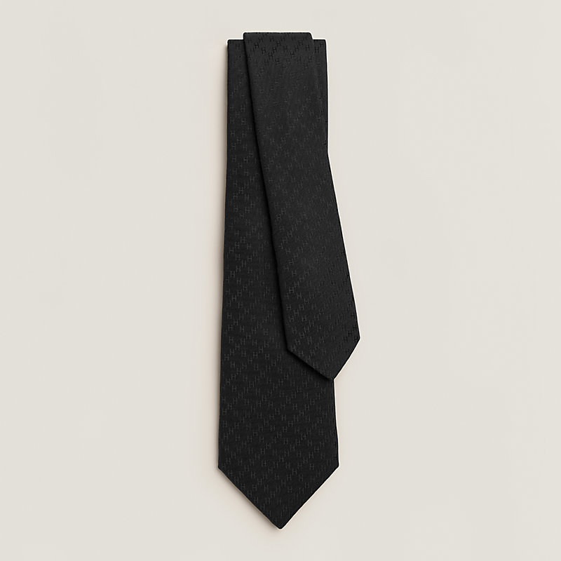 Faconnee New H tie 7 cm | Hermès USA